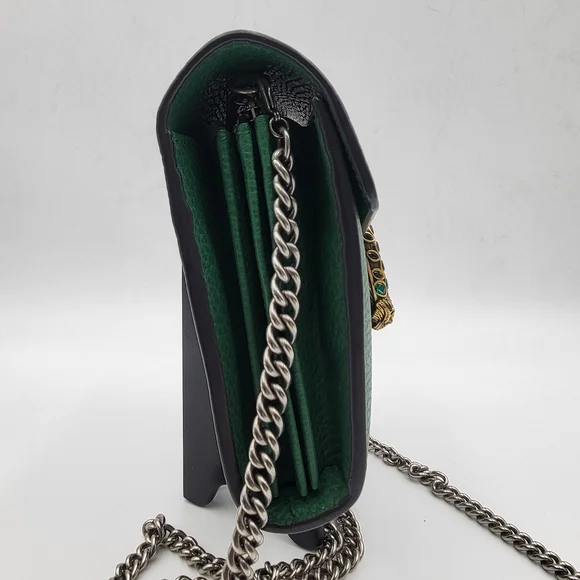 Gucci Dionysus Calfskin Leather Chain Shoulder Crossbody Bag, Authentic w/COA !! - Picture 3 of 16